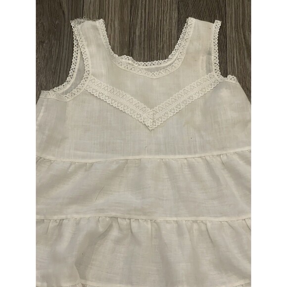 Girl's Vintage 60s 70’s Lot of 2 Nightgown and full slip 4T - Picture 10 of 14